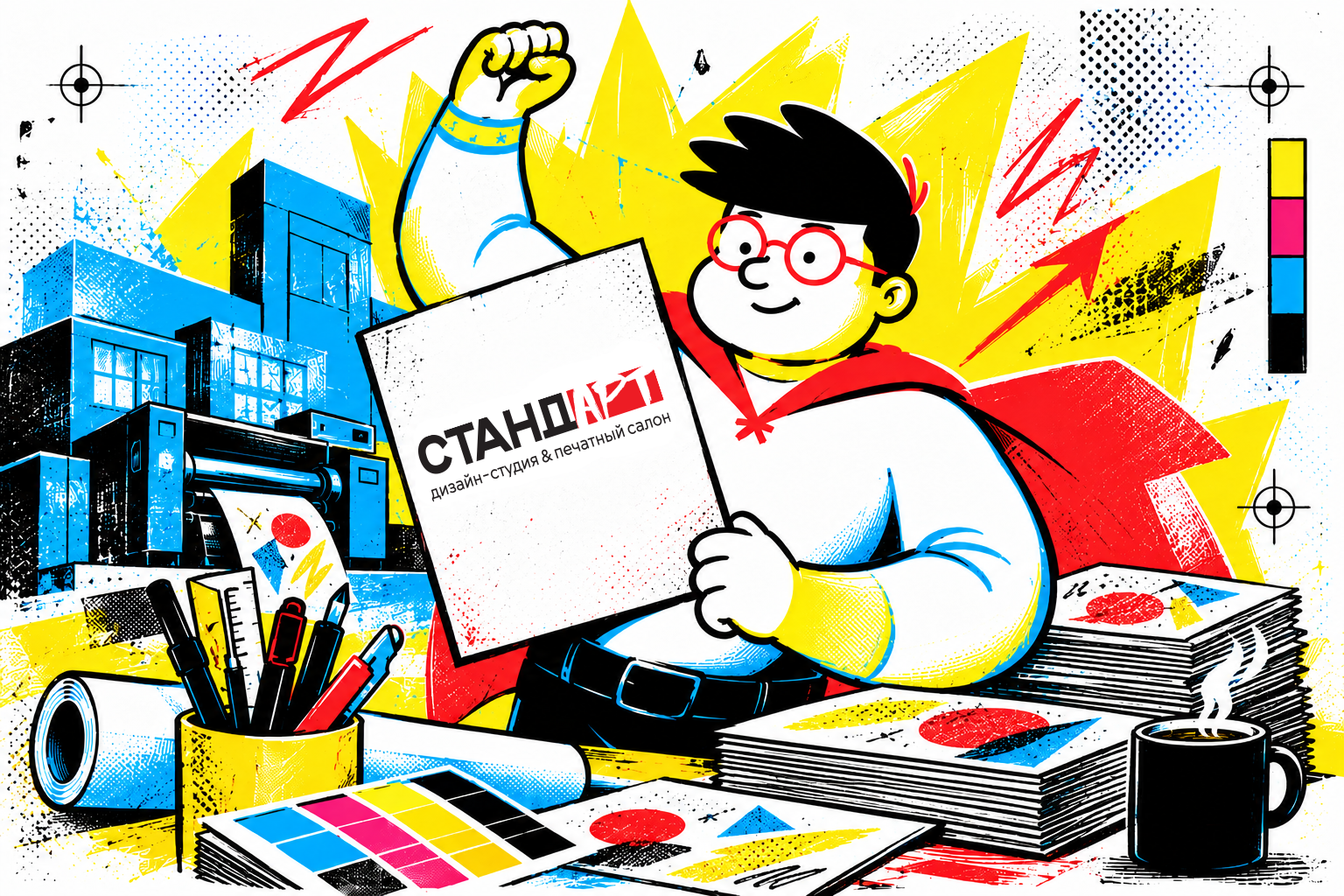 PrintMan в студии СТАНДАРТ
